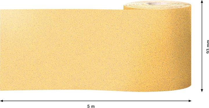 Produktbild Bosch Professional Zubehör EXPERT C470 Schleifpapierrolle zum Handschleifen, 93 mm, 5 m, G 80 (P80)
