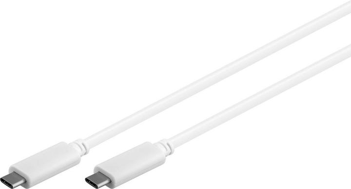 Produktbild MicroConnect USB-C Gen2 cable, white. 3m (3 m, USB 3.2 Gen 2)
