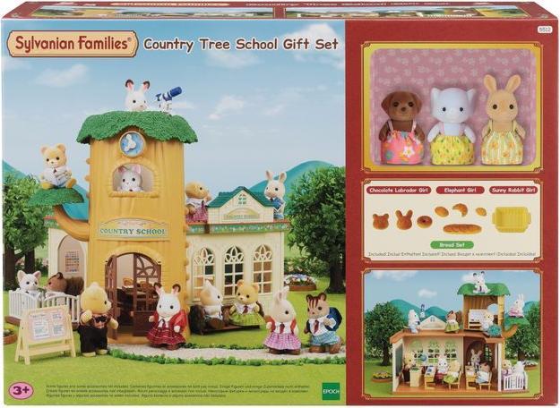 Actual product image Sylvanian Families SYLVA Country Tree School Gift Set