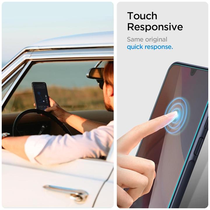 Produktbild Spigen GLAS.tR Slim (2 Stück, Samsung Galaxy A16, Oppo A17 4G)