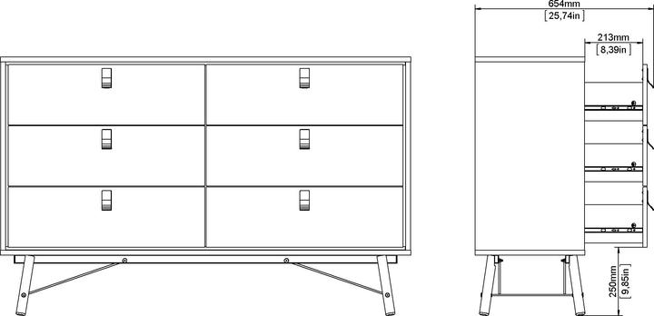 Produktbild Tvilum Ry (150.30 x 40.10 x 94.80 cm)