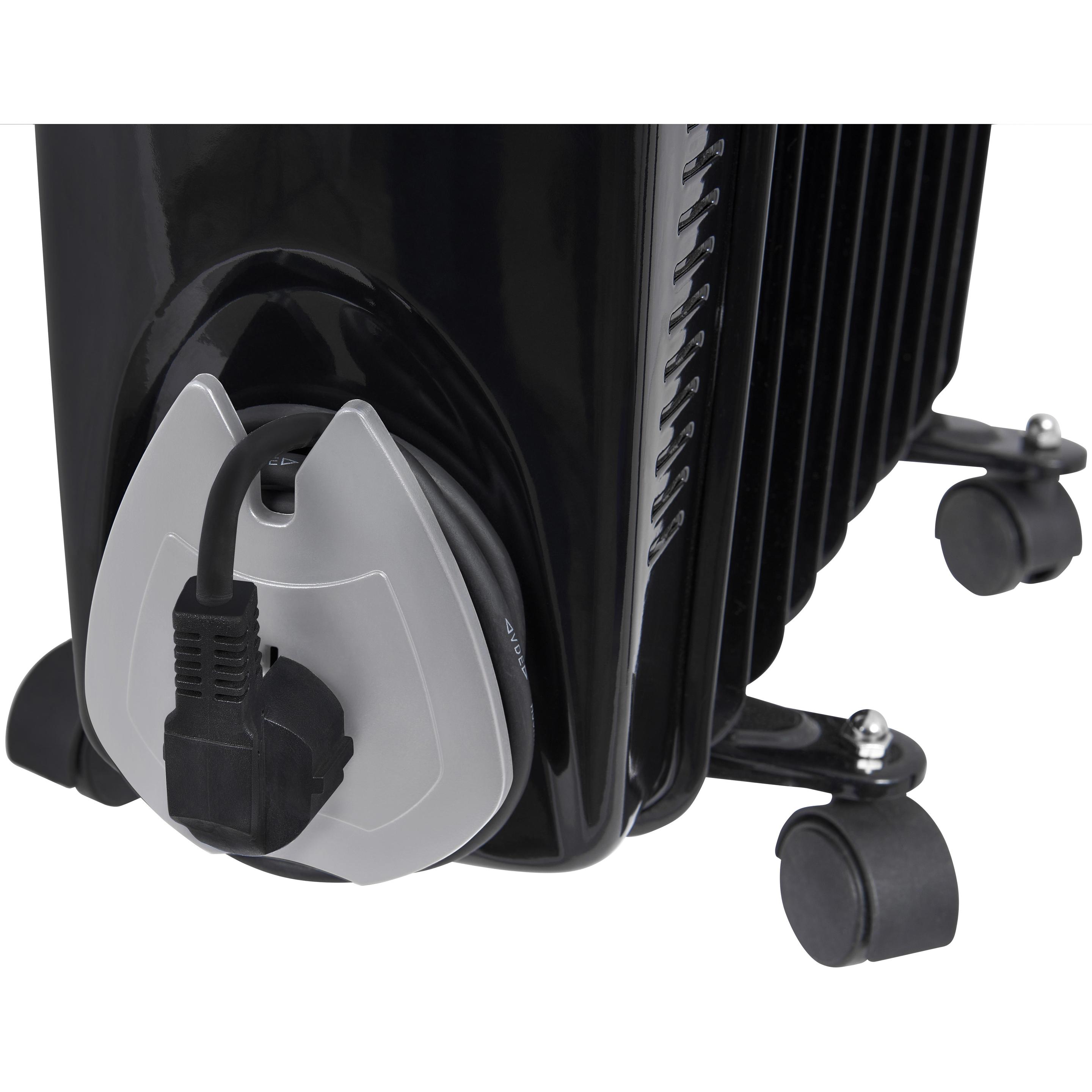 Thumbnail - Gutfels Radiator HR32011 sw 11 Rippen 2,5 kW 3 Heizstufen, Heizkörper, Schwarz