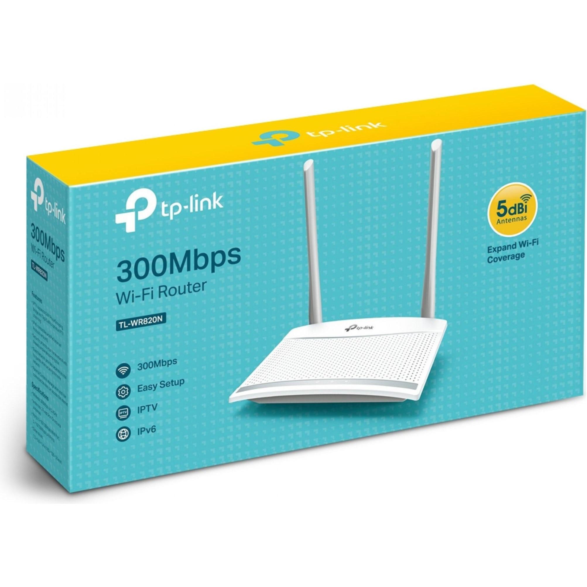 Thumbnail - TP-Link TL-WR820N, Router, Weiss