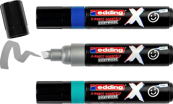 Produktbild Edding 6900 X Multimarker 3er-Set (Ocean Color, 10 mm, 3 x)