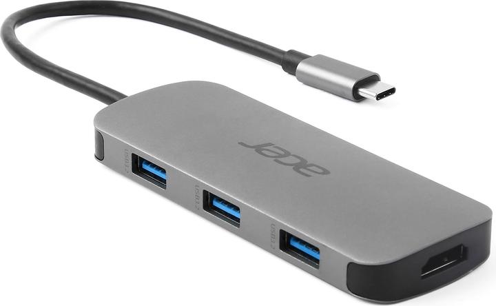 Actual product image Acer Adaptater 7in1 Type C : 1 x typeC (USB-C, 7 ports)