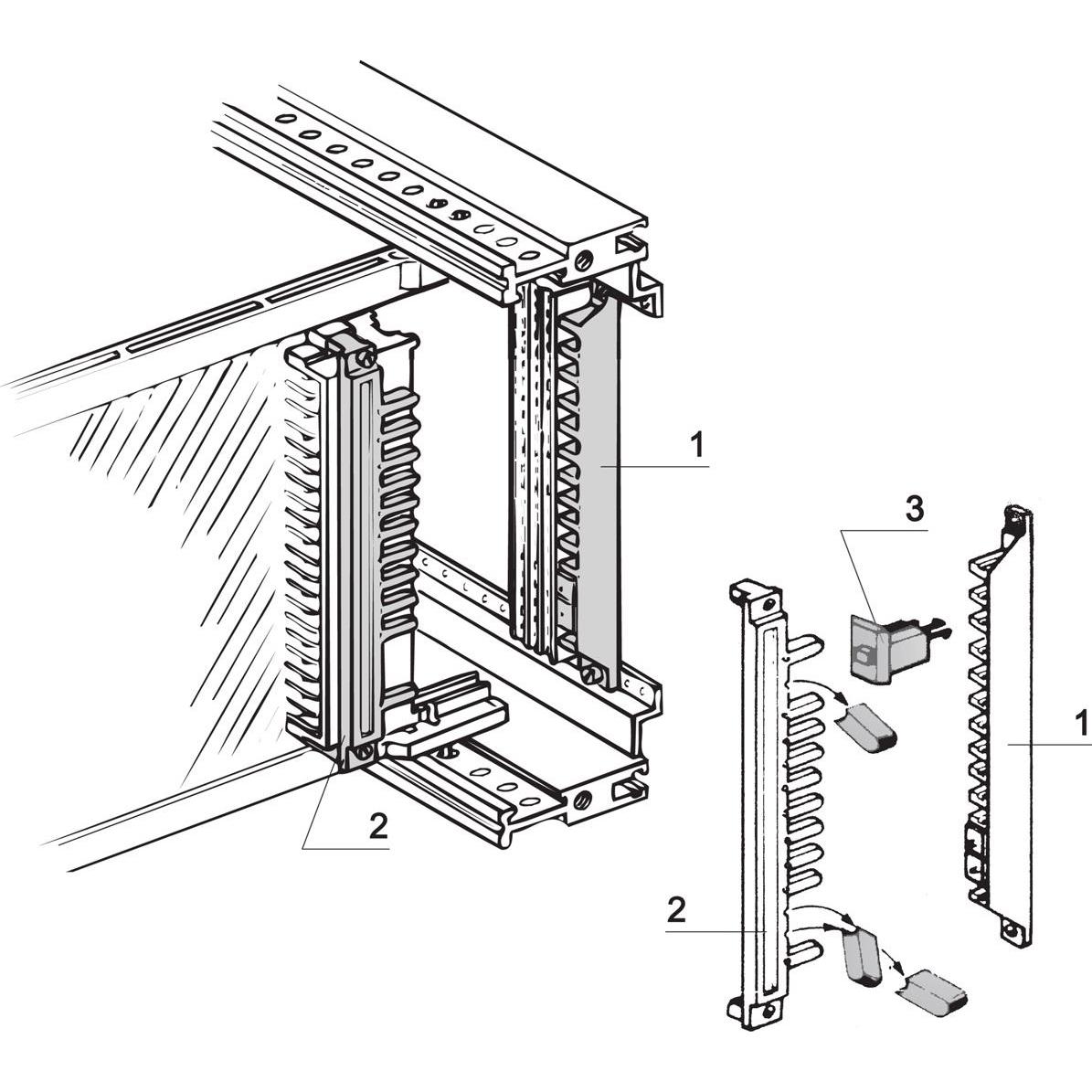 Schroff Varie / Accessori, Accessori per armadio rack