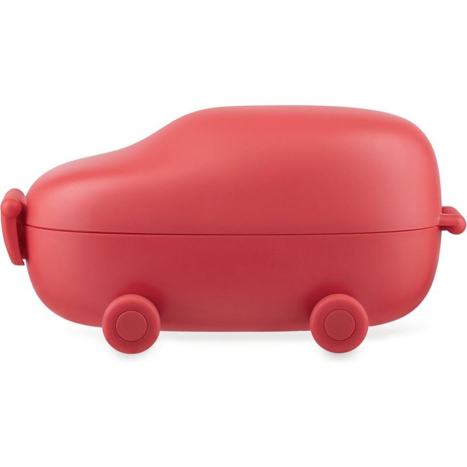Alessi Food à Porter Snackbox mit Einsätzen, Lunchbox, Rot