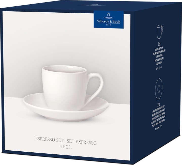 Image du produit Villeroy & Boch Set espresso 2 pers. For Me (100 ml, 2 x)
