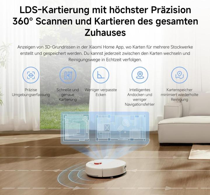 Image du produit Xiaomi H40 (10000 Pa, Torchon d'essuyage)