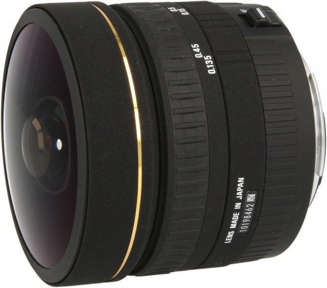 Image du produit Sigma 8mm, f/3.5 EX DG Circular Fisheye, Canon EF (Canon EF, Canon EF-S, Plein format)