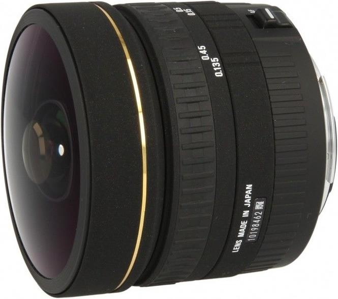Image du produit Sigma 8mm, f/3.5 EX DG Circular Fisheye, Canon EF (Canon EF, Canon EF-S, Plein format)