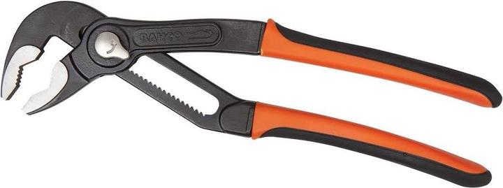 Actual product image Bahco Quick-release water pump pliers with sliding joint, burnished, 61 mm gripping capacity 250 mm (250 mm)