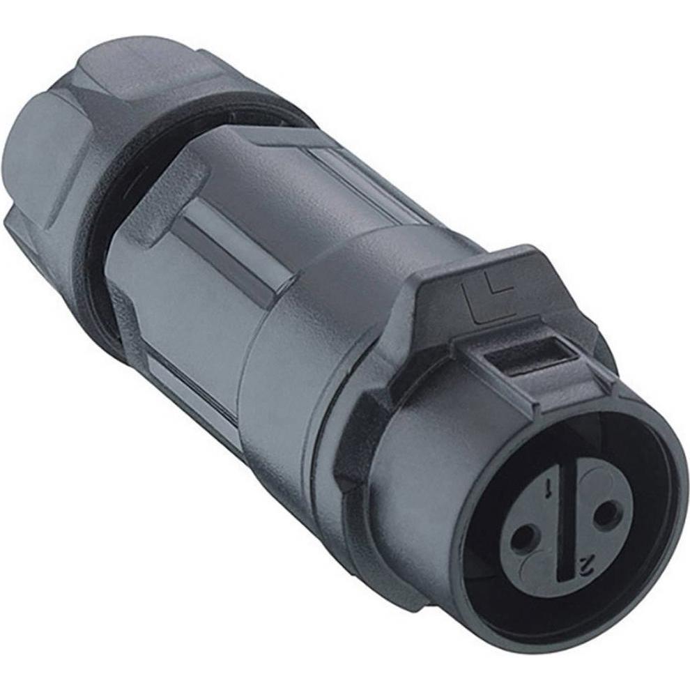 Thumbnail - Lumberg 0260 08 Rundsteckverbinder Kupplung, gerade Gesamtpolzahl: 8 1 St., Elektronikkabel + Stecker, Schwarz