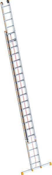 Actual product image kaiserkraft Aluminium rope-operated ladder (Single ladder, 1015 cm)