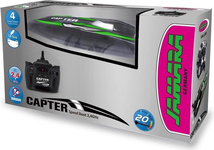 Productafbeelding Jamara Speedboot LiPo /groen