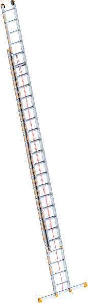 Actual product image kaiserkraft Aluminium rope-operated ladder (Single ladder, 1130 cm)