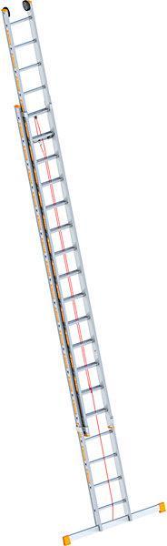 Actual product image kaiserkraft Aluminium rope-operated ladder (Single ladder, 930 cm)