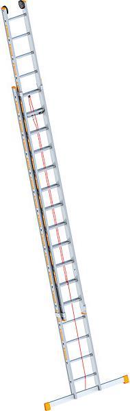 Actual product image kaiserkraft Aluminium rope-operated ladder (Single ladder, 820 cm)