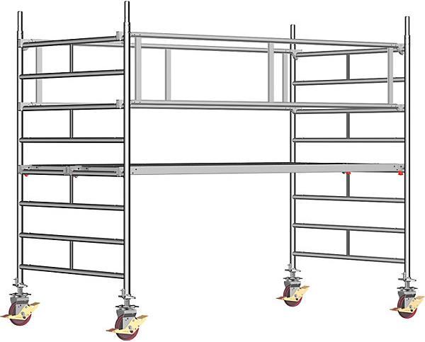 Produktbild kaiserkraft Universal-Fahrgerüst (Mehrzweckleiter, 285 cm)