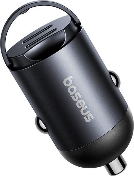 Actual product image Baseus Tiny Star Mini Car Charger 2C 30W Cosmic Black