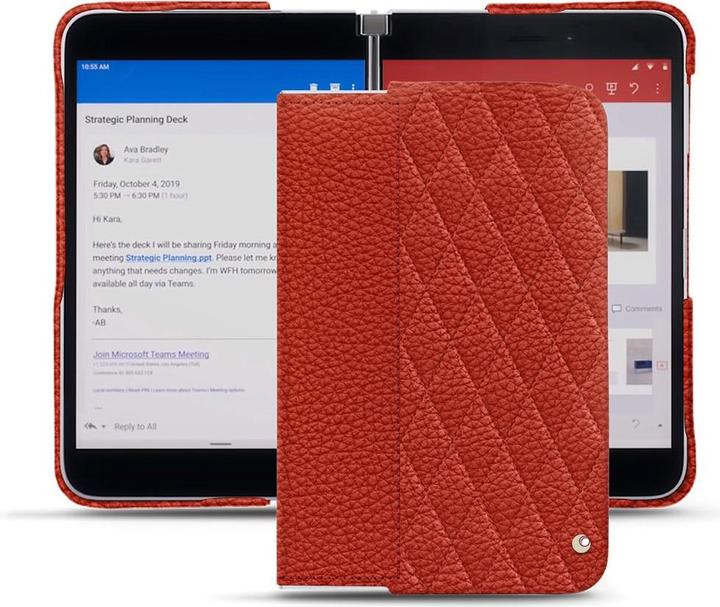 Produktbild Noreve Lederschutzhülle (Microsoft Surface Duo)