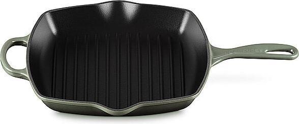 Produktbild Le Creuset Grillpfanne SIGNATURE dunkelgrün (Grillpfanne, Gusseisen, 26 x 5.30 cm)
