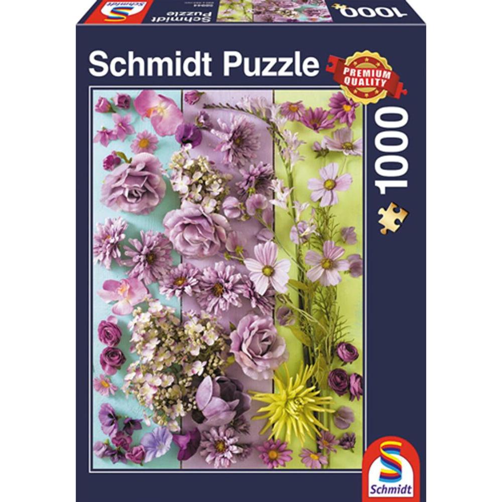 Schmidt Spiele Violette Blüten (1000 Teile)