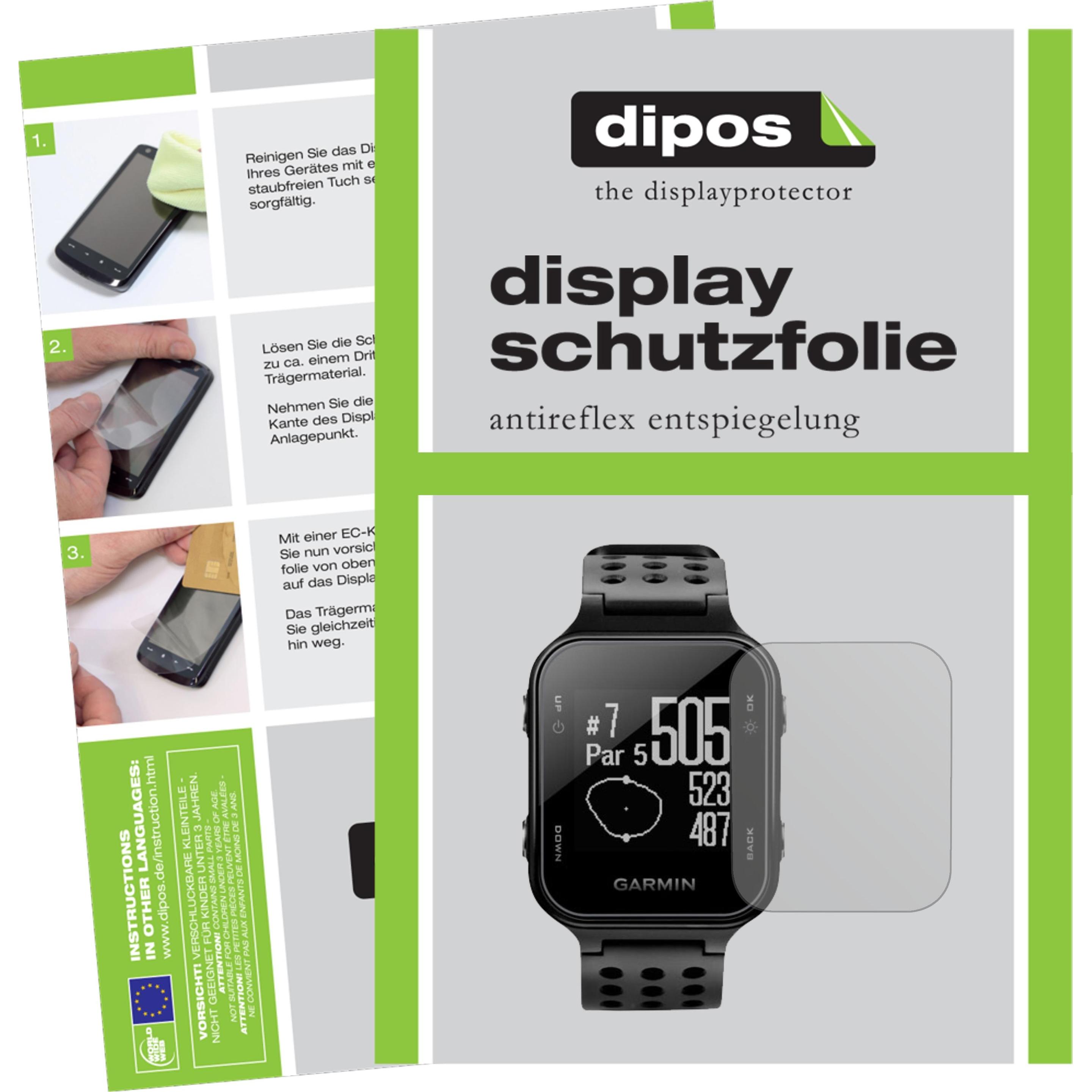 Dipos Displayschutzfolie Antireflex, Smartwatch Schutzfolie, Transparent
