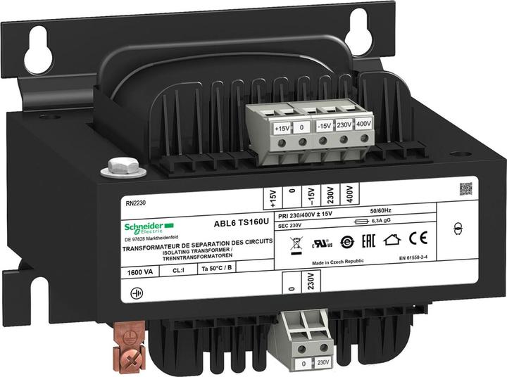 Produktbild Schneider Electric Transformator ABL6TS160U 230V 1,6kVA