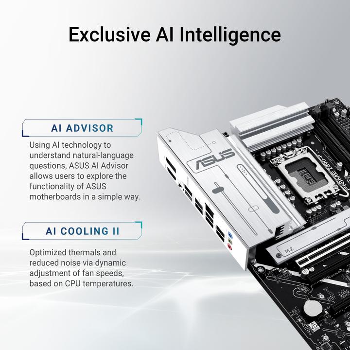 Productafbeelding ASUS PRIME Z890-P (LGA 1851, Intel Z890, ATX)