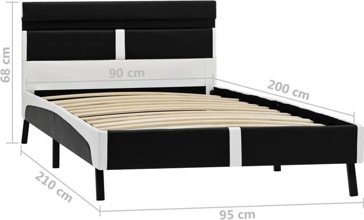 Produktbild vidaXL Bettgestell (90 x 200 cm)