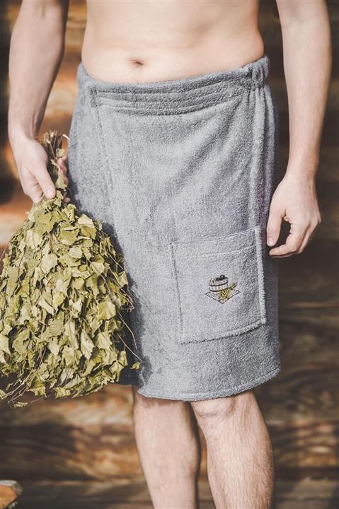 Produktbild Namų tekstilė SAUNA APRON GRAY 55X150