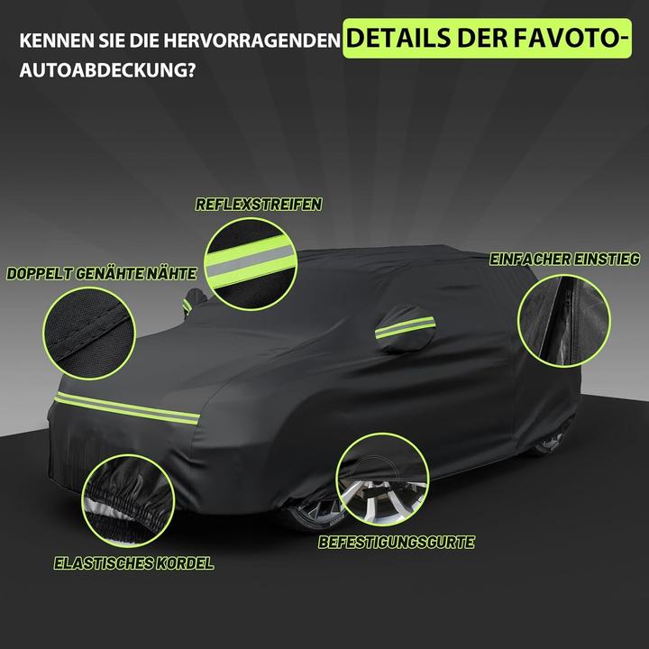 Actual product image Favoto Autoabdeckung