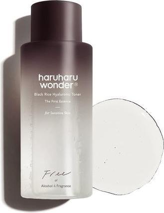 Actual product image Haruharu Wonder Black Rice Hyaluronic Toner Fragrance Free (Face toner, 150 ml)
