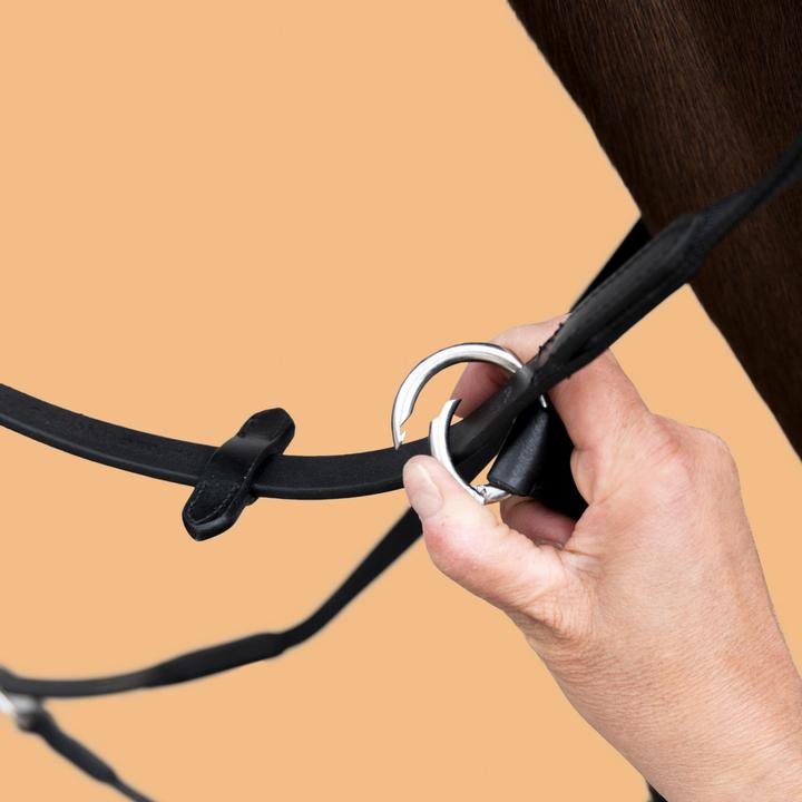 Produktbild Fouganza Vorderzeug 3-Punkt Pferd Leder