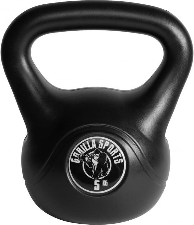 Actual product image Gorilla Sports Kettlebell Cement (1 x 5 kg)