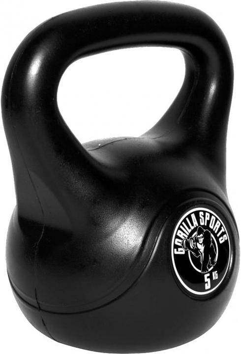 Actual product image Gorilla Sports Kettlebell Cement (1 x 5 kg)