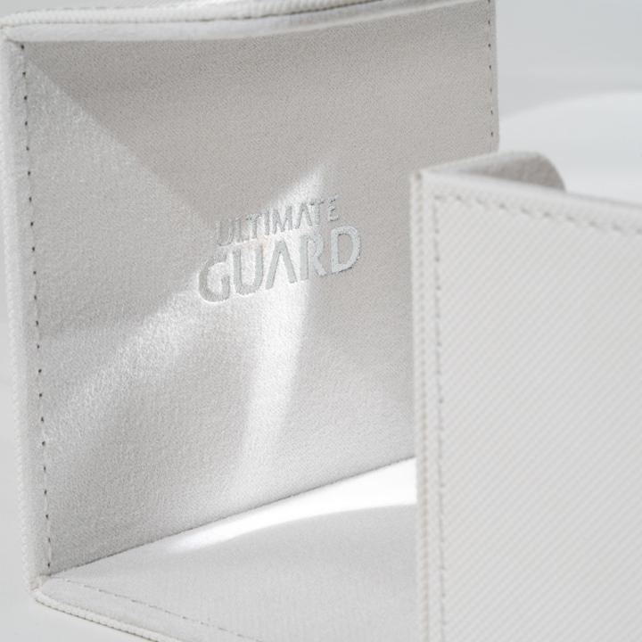 Actual product image Ultimate Guard Card Box XenoSkin Sidewinder Monocolor 80+ White