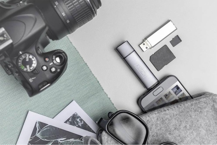 Produktbild Digitus Dual Card Reader Hub (USB 3.0)