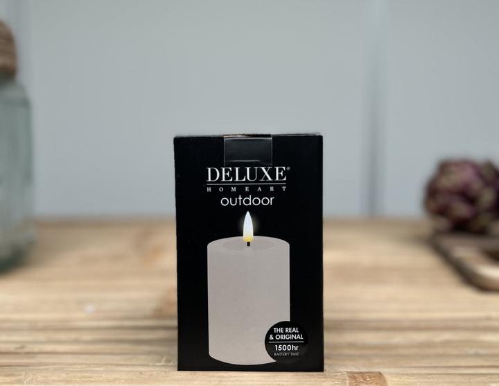 Image du produit Deluxe Homeart Bougie ronde LED Sable (1 x)