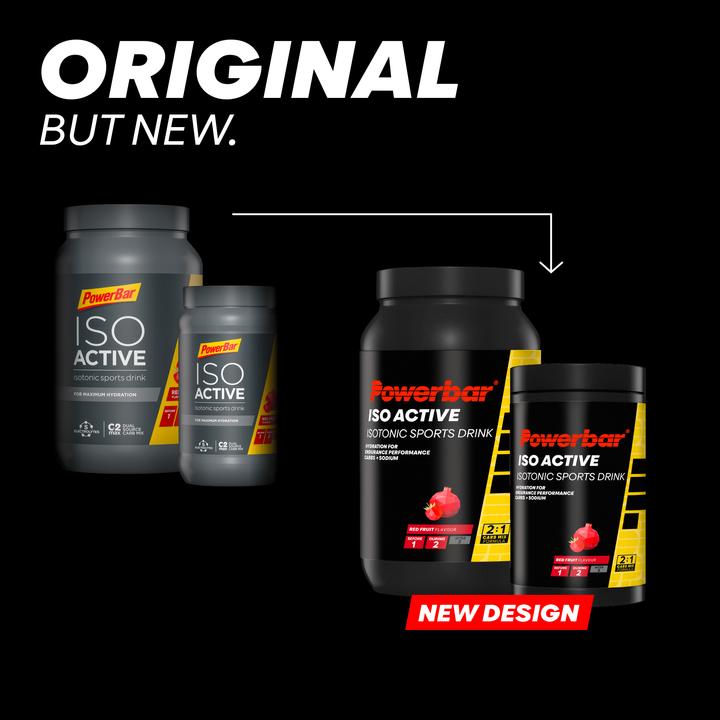 Actual product image Powerbar Isoactive (Raspberry, Pomegranate, 1 x)