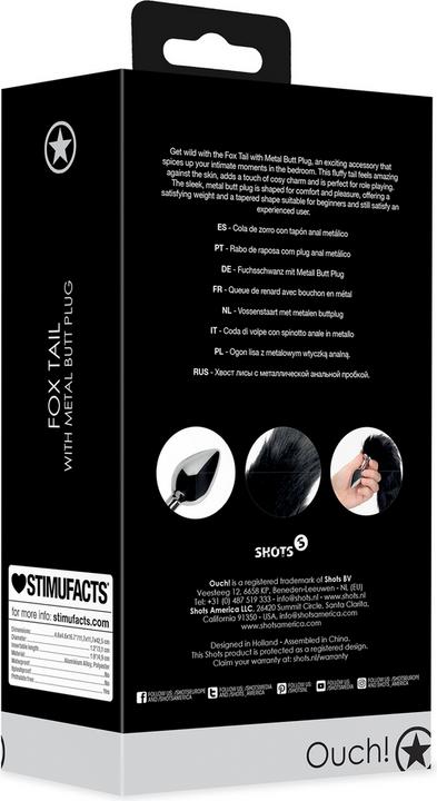 Actual product image Ouch! Fox Tail