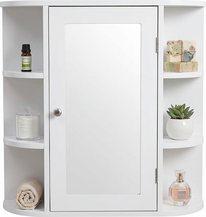 Produktbild Relaxdays Spiegelschrank (61 x 18 x 58 cm)