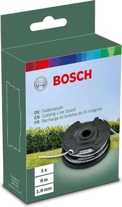Actual product image Bosch Home & Garden Cutting thread spool 6 m (1.6 mm) for ART 24/27/30/36LI (Weed whacker, Trimmer line + line spool)