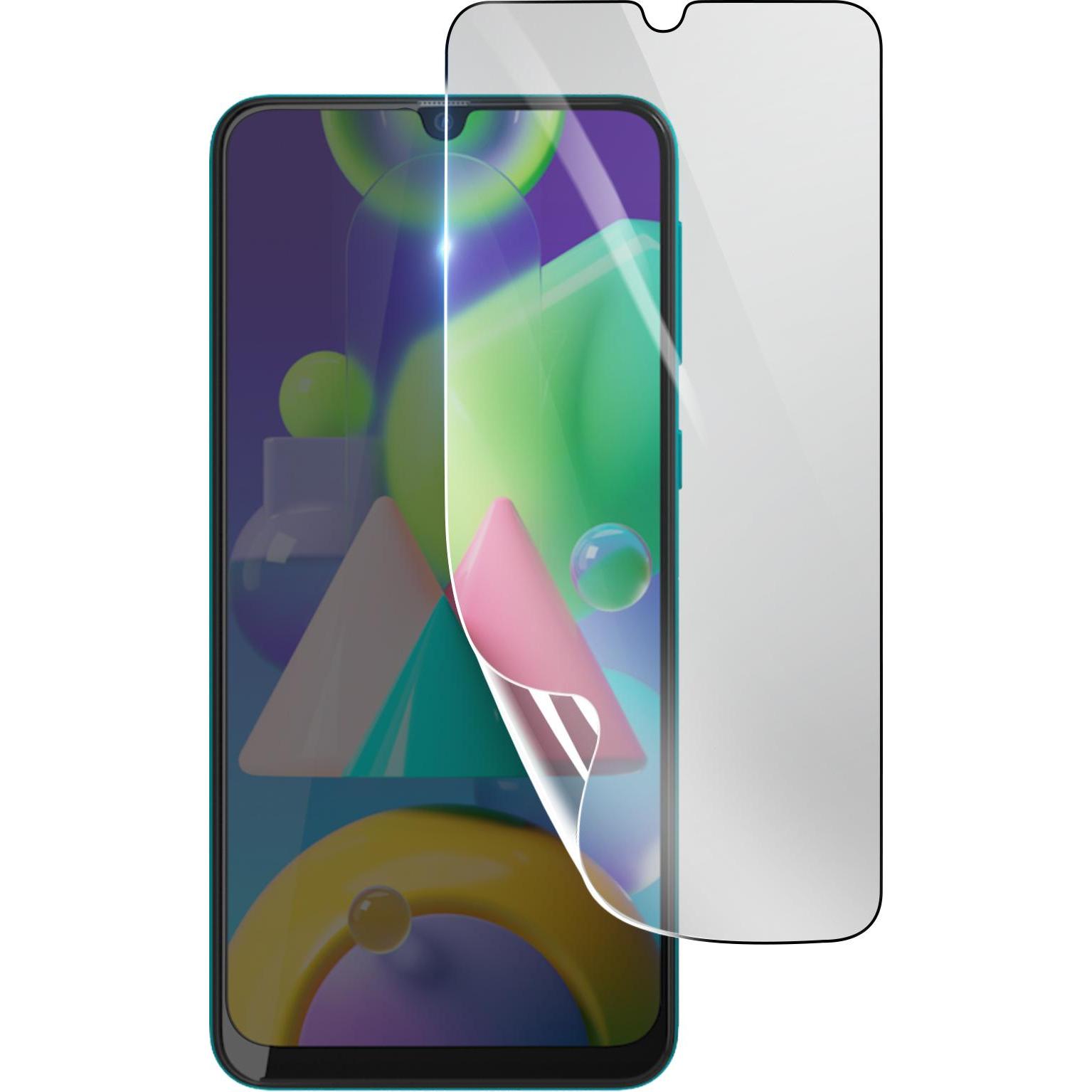 3MK Hydrogel Bildschirmfolie für Samsung Galaxy M21 (1 Stück, Samsung Galaxy M21), Smartphone Schutzfolie, Transparent