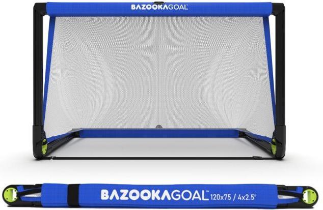 Image du produit BazookaGoal Mini but de football, Bleu