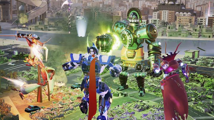 Produktbild Game Override: Mech City Brawl (PS4, DE)