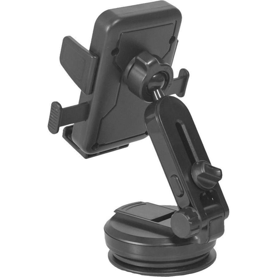 BlueStar Stylus Blue Star BLUE STAR Tough Lock car holder for windshield black, Supporto per smartphone, Nero