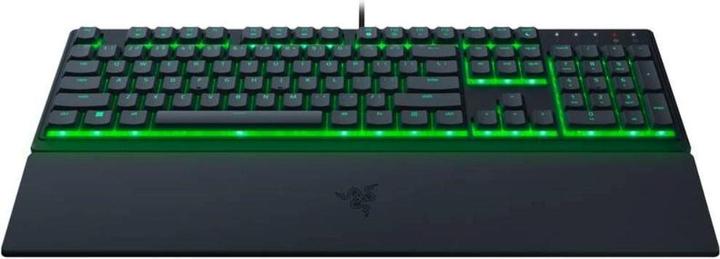 Actual product image Razer for games Ornata V3 X RGB LED lighting, US, with cable, Black, Silent Membrane, Numeric Keypad (USA, Cable)