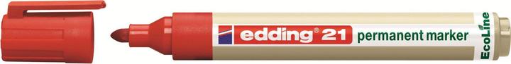 Actual product image Edding Permanent Marker 21 (Red, 1.50 mm, 1 x)